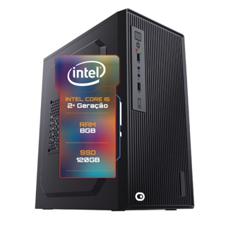Computador 2Eletro Fast Intel Core i5, 8GB RAM, SSD 120GB, HDMI, Bivolt, Áudio HD - CD2E-0100FA em Oferta na Shopee