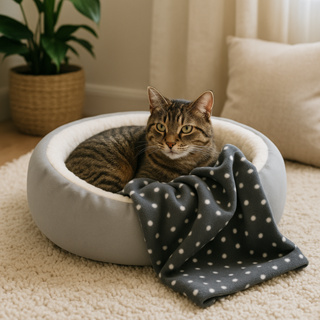 Kit Cama Sherpa + Manta Flannel | Cama Quentinha e Macia para Cachorros e Gatos em Oferta na Shopee