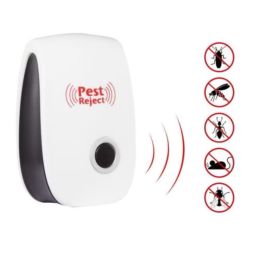 Repelente Eletrônico Ultrassônico Mosca Pernilongos Baratas Morcegos repele e Espanta Ratos bivolt em Oferta na Shopee