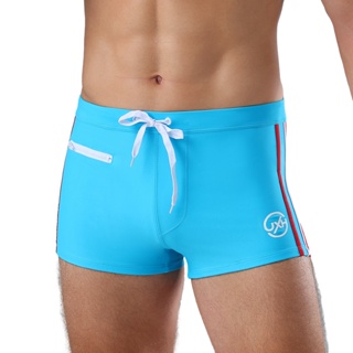 Z&D Lingerie Sungas Masculinas Cuecas Boxers Bolsos Com Zíper Contraste Coloridos Cordãos Confortável Com Bojo 24161 em Oferta na Shopee