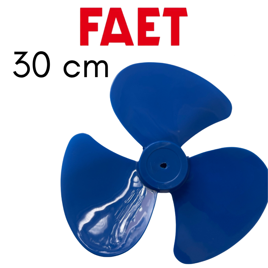 Hélice para Ventilador Faet/Ultra 30cm 3 Pás Resistente Eixo Meia Lua D em Oferta na Shopee
