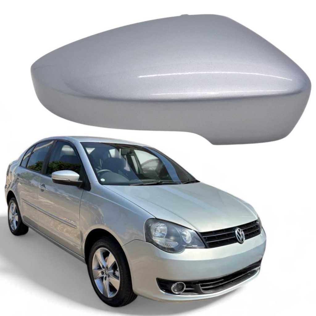 Capa Do Retrovisor Vw Polo Sportline 2012 2013 2014 Prata Sirius Direito