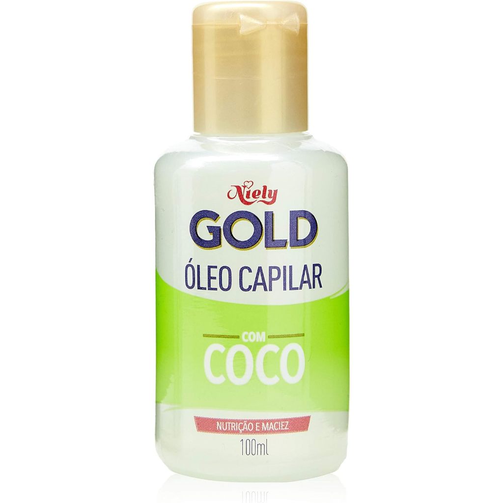 Óleo Capilar Niely Gold Hidratação Milagrosa Com 100ml em Oferta na Shopee