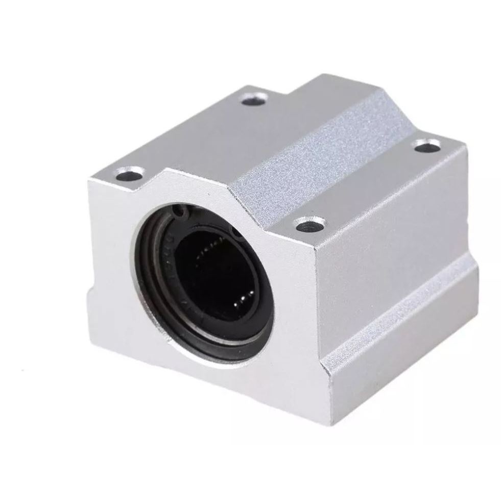 Pillow Block Fechado SCS modelos: 8mm,12mm, 16mm, 20mm, 25mm, 30mm - Router CNC