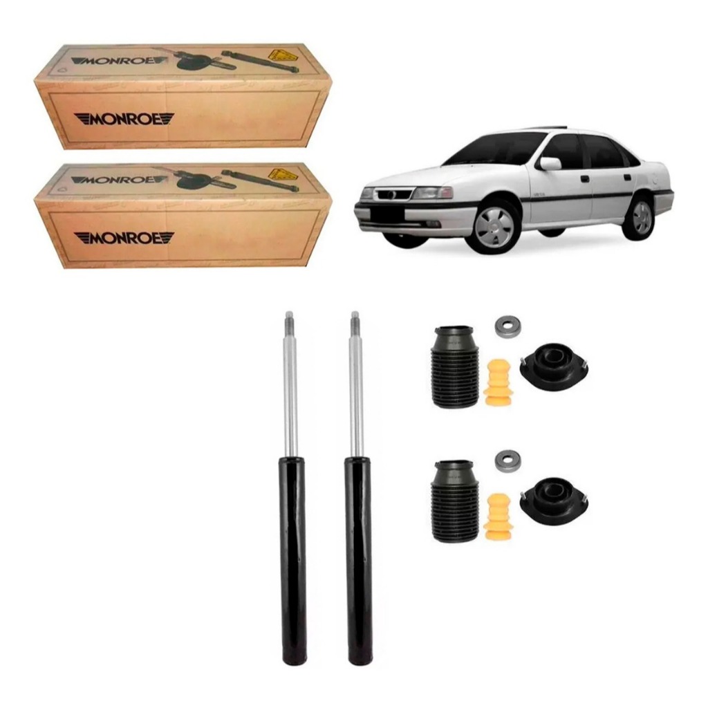 2 Amortecedores Monroe + Kit Gm Vectra 2.0 8v 1993/1996 em Oferta na Shopee