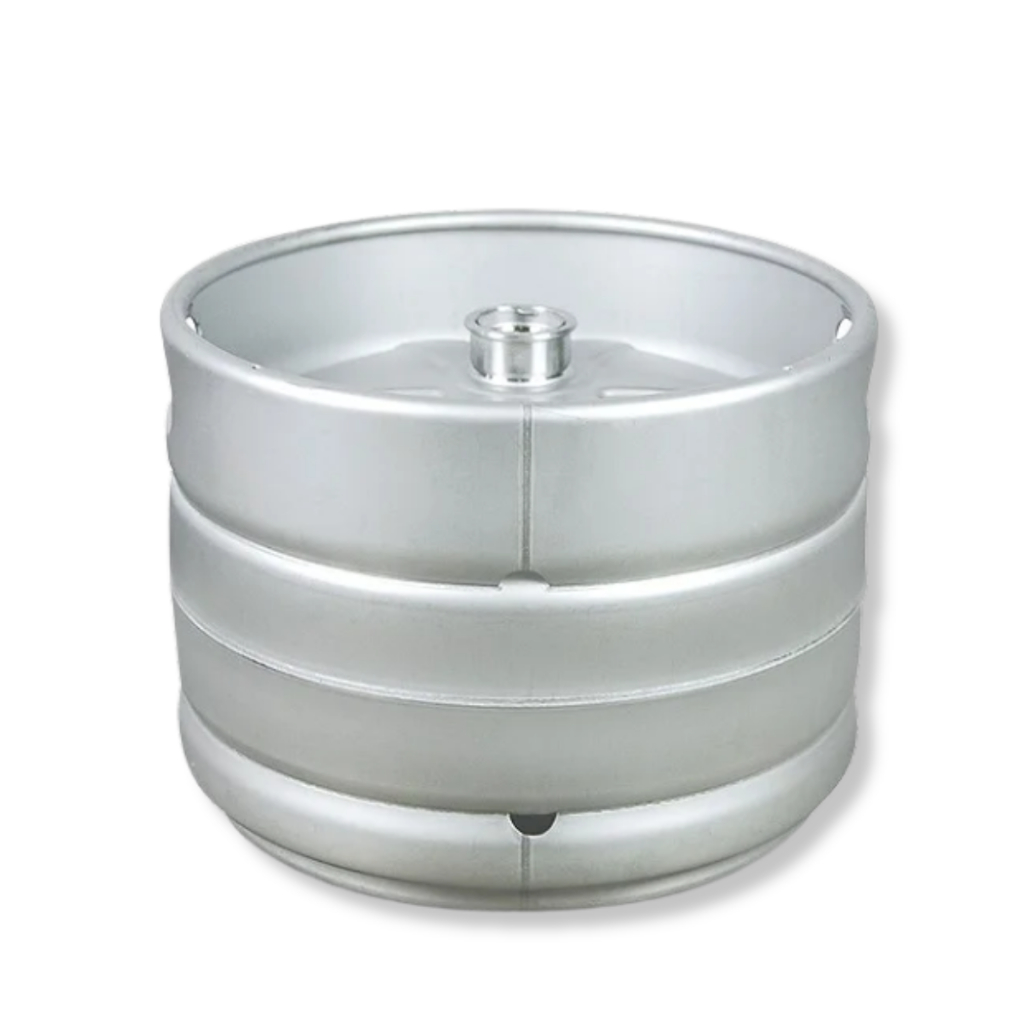 Barril Chopp Inox 304 Euro 20L Durável com Válvula Tipo S e Sifão
