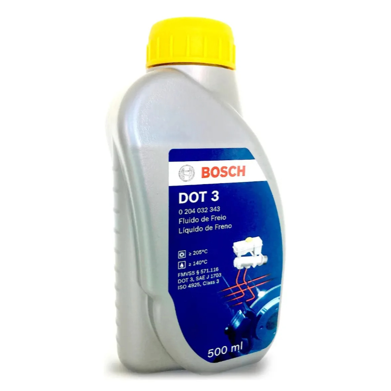 Fluido Óleo De Freio DOT 3 Bosch Carro E Moto 500ml Original em Oferta na Shopee