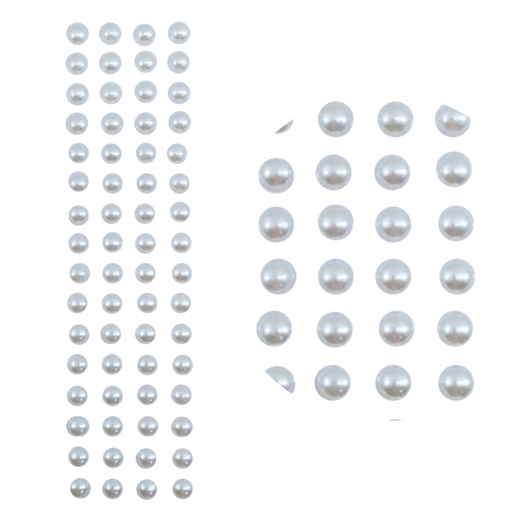 CONTA PLASTICA MEIA PEROLA 06MM ALTO COLANTE EM CARTELA ADESIVA 360UN em Oferta na Shopee