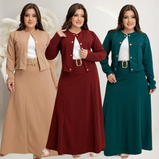 Conjunto Feminino 4 Peças: Blazer Luxo Saia Camiseta Cinto Plus Size Congresso Culto Moda Evangelica em Oferta na Shopee