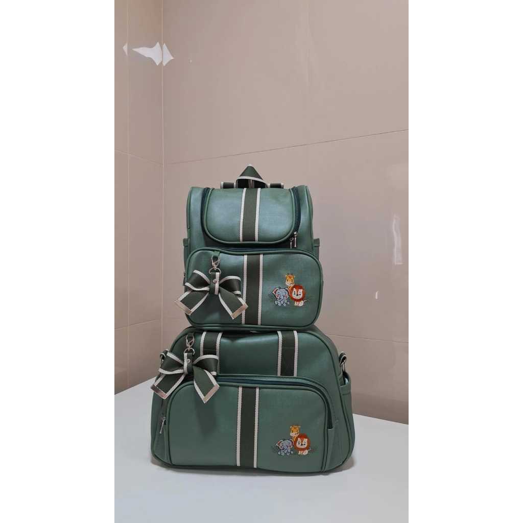 Kit Bolsa de Bebê e Mochila Maternidade