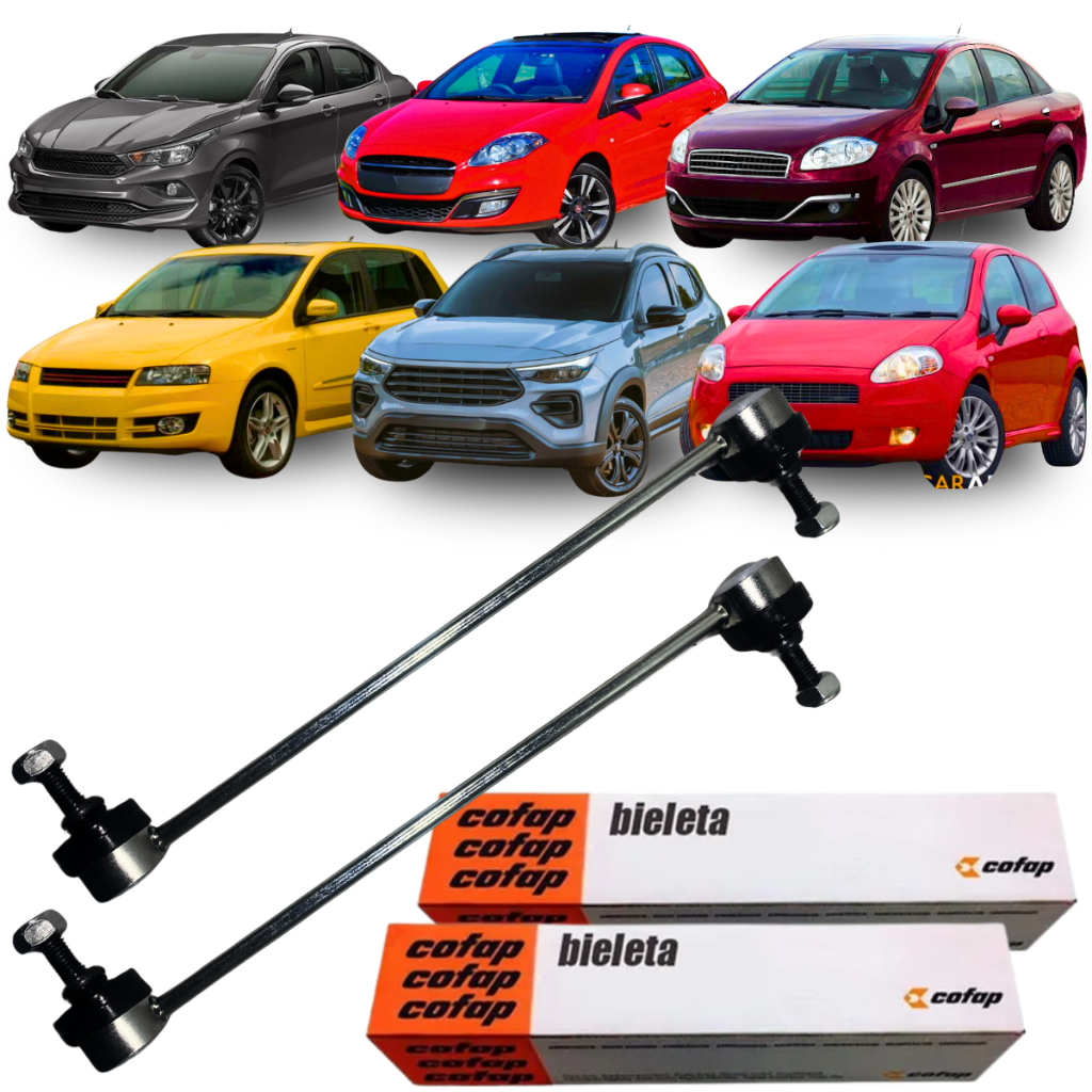 Par Bieleta Dianteira Cofap Linea Pulse Punto Stilo Strada Bravo Argo Camry  1997 á 2023 em Oferta na Shopee