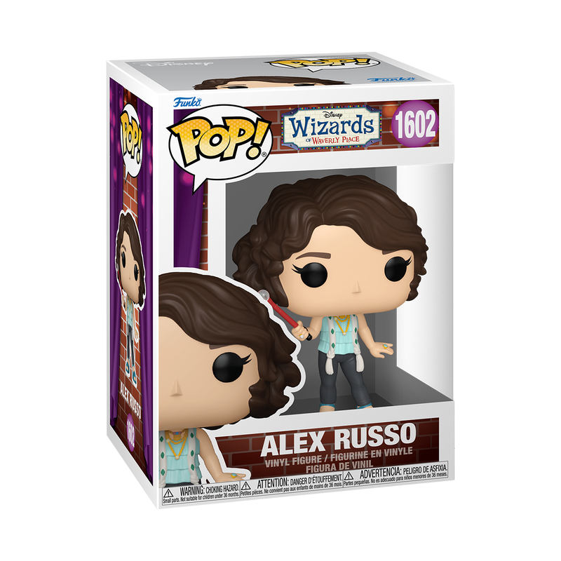 FUNKO POP ALEX RUSSO 1602 WIZARDS OF WAVERLY PLACE NOVO ORIGINAL