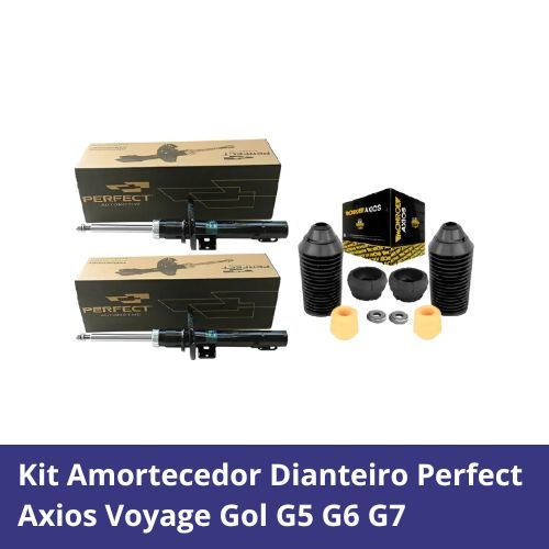 Kit Amortecedor Dianteiro Perfect Axios Voyage Gol G5 G6 G7 em Oferta na Shopee