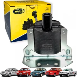 Bobina de Ignição 2 Pinos para Gol Voyage Parati Santana Saveiro Motores AP 1.6 1.8 2.0 Mi BI0016MM