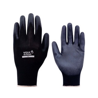 Kit 12 Luvas Multitato Tatil PU Pedreiro Marceneiro Mecanico Luva flexivel trabalho luva resistente multitato em Oferta na Shopee