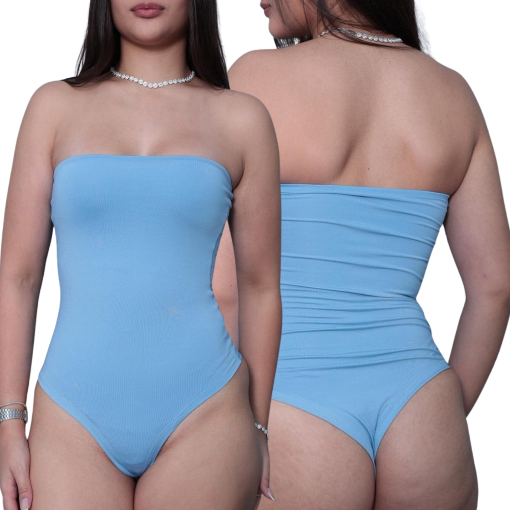 Body Tomara que Caia Feminino Suplex de  Poliamida sem Bojo em Oferta na Shopee