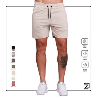 Bermuda Short Masculina Moletinho Casual Adulto