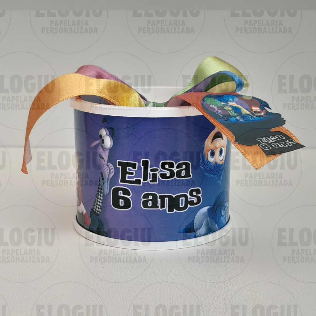 Lembrancinha festa infantil, divertidamente 2, lembrancinha personalizada-Tubolata personalizada 5X6