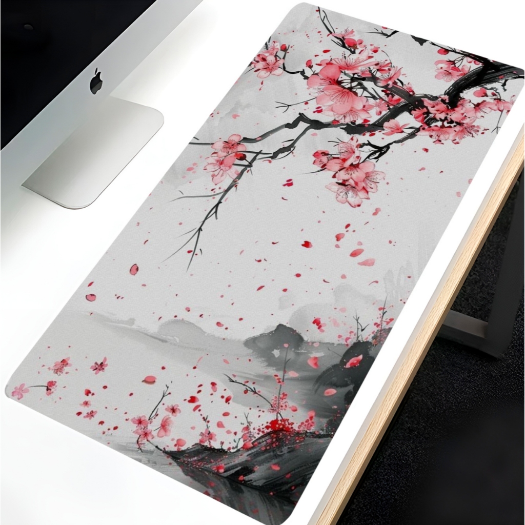 Mouse Pad Gamer Estilo Estampado Sakura Novo em Oferta na Shopee