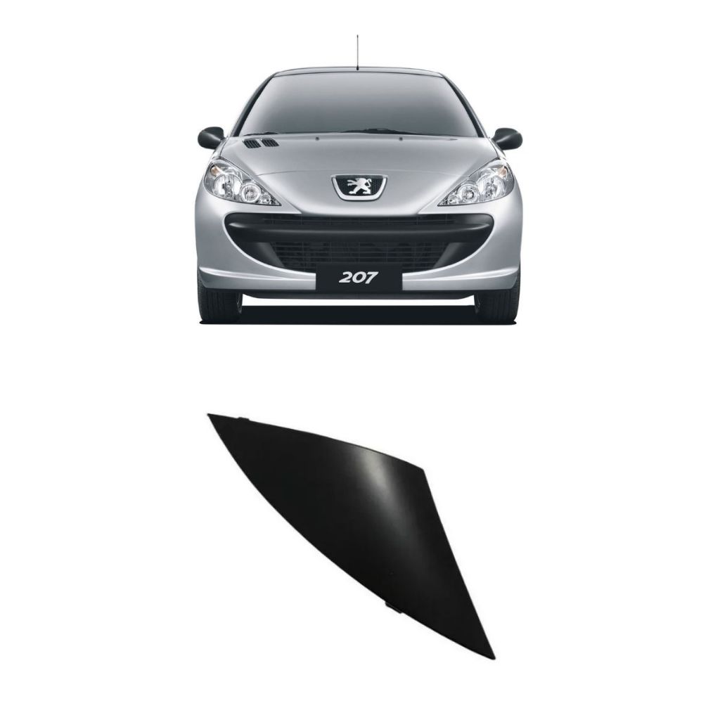 Tampa Reboque Parachoque Dianteiro Peugeot 207 2013 Original