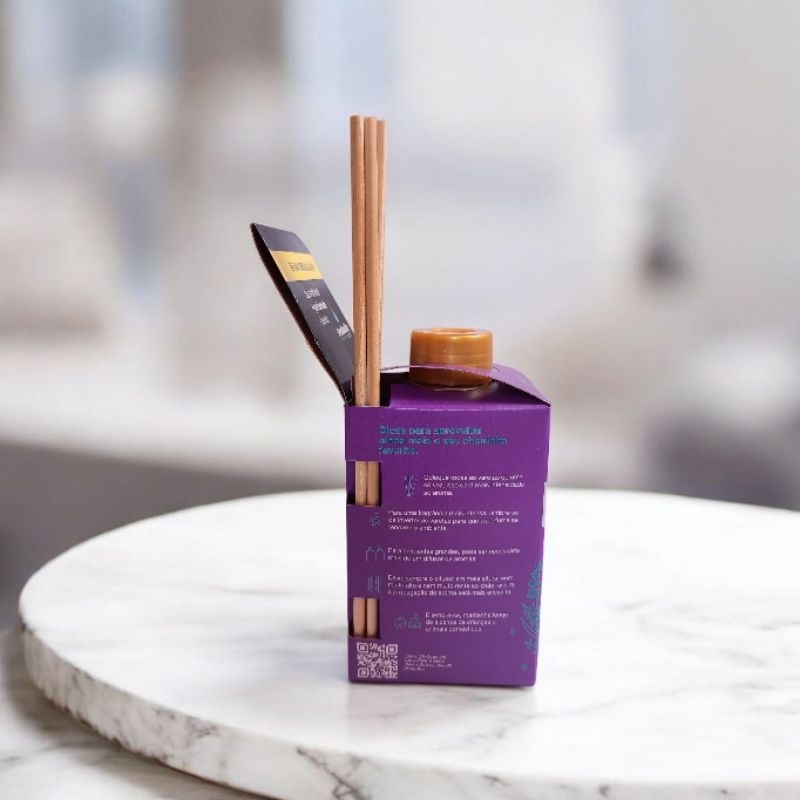 kit com 3 unidades, Aromatizador de Ambiente , Difusor de Ambiente de varetas 280ml. em Oferta na Shopee