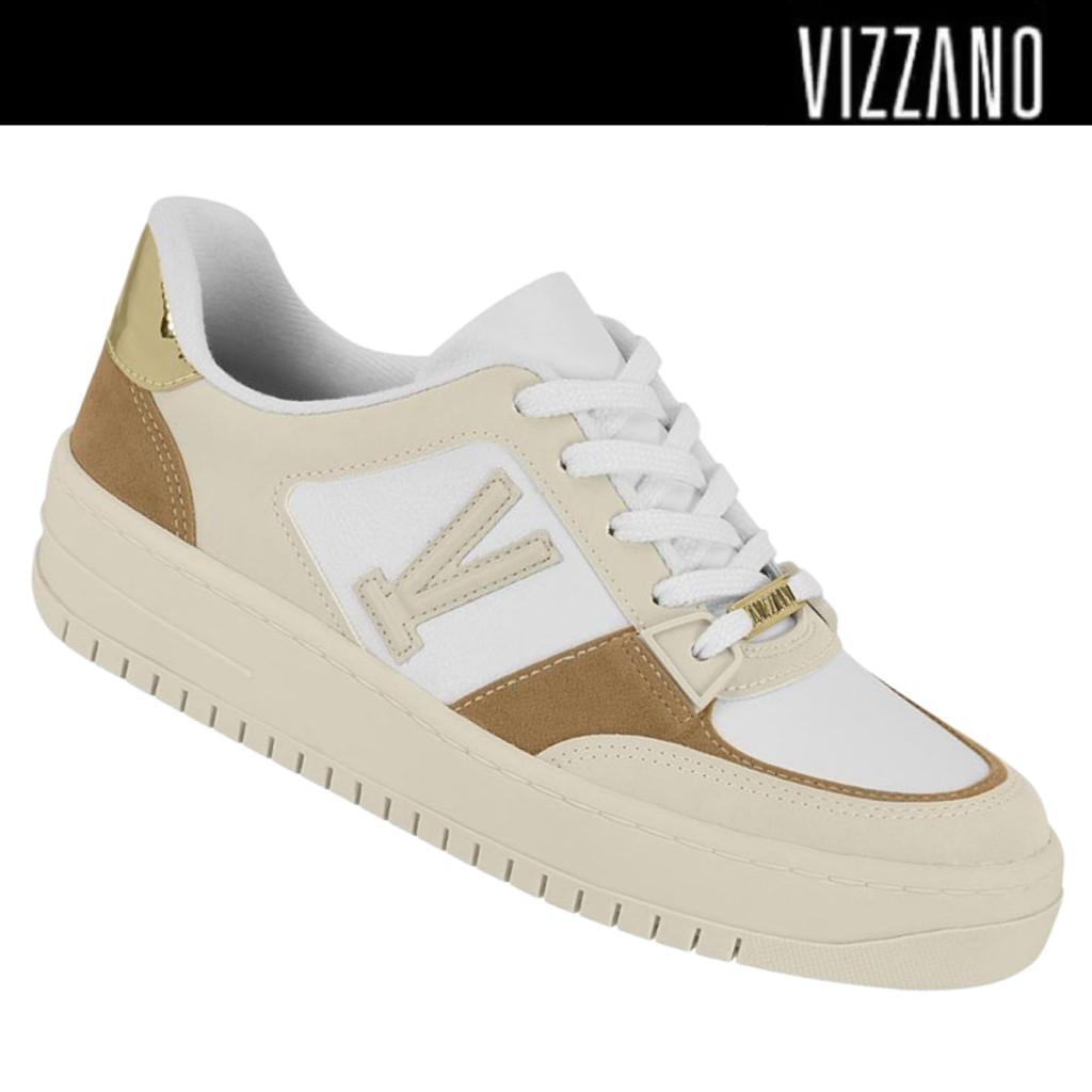 Tênis Feminino Vizzano Casual Flatform Plataforma Conforto Original em Oferta na Shopee