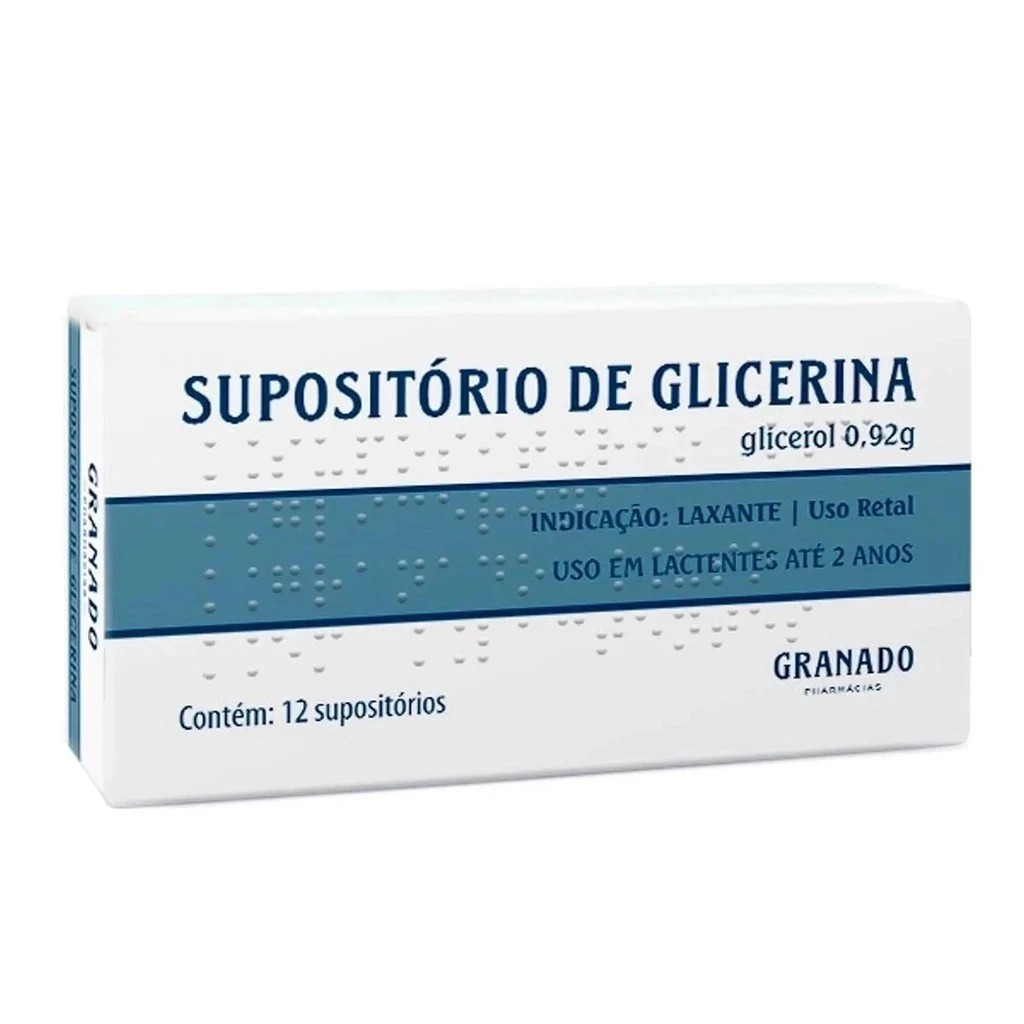 Supositório Glicerina 0,92g Granado Bebê Infantil Lactentes