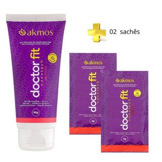 Doctor Fit Akmos Nanotech - Gel Relaxante, Alívio Das Dores em Oferta na Shopee