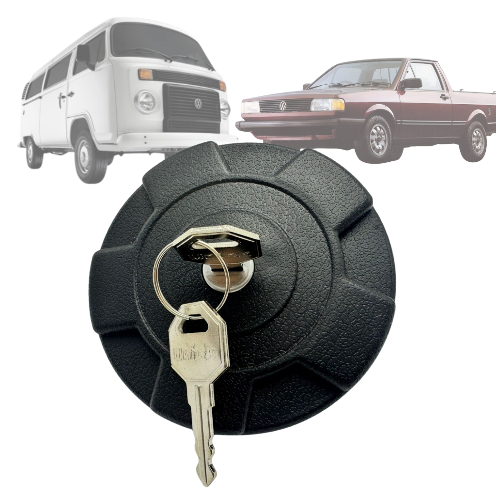 Tampa Combustível da Kombi 82 a 97 DIESEL - Saveiro 84 a 97 Diesel com chave