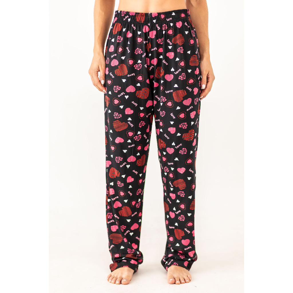 Smara Modas Calça Feminina Suede Pijama Dormir Inverno Lançamento do M ao G1 em Oferta na Shopee