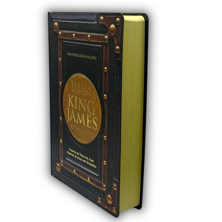 Bíblia King James Capa Couro: Onde Comprar | BuscaProdutos