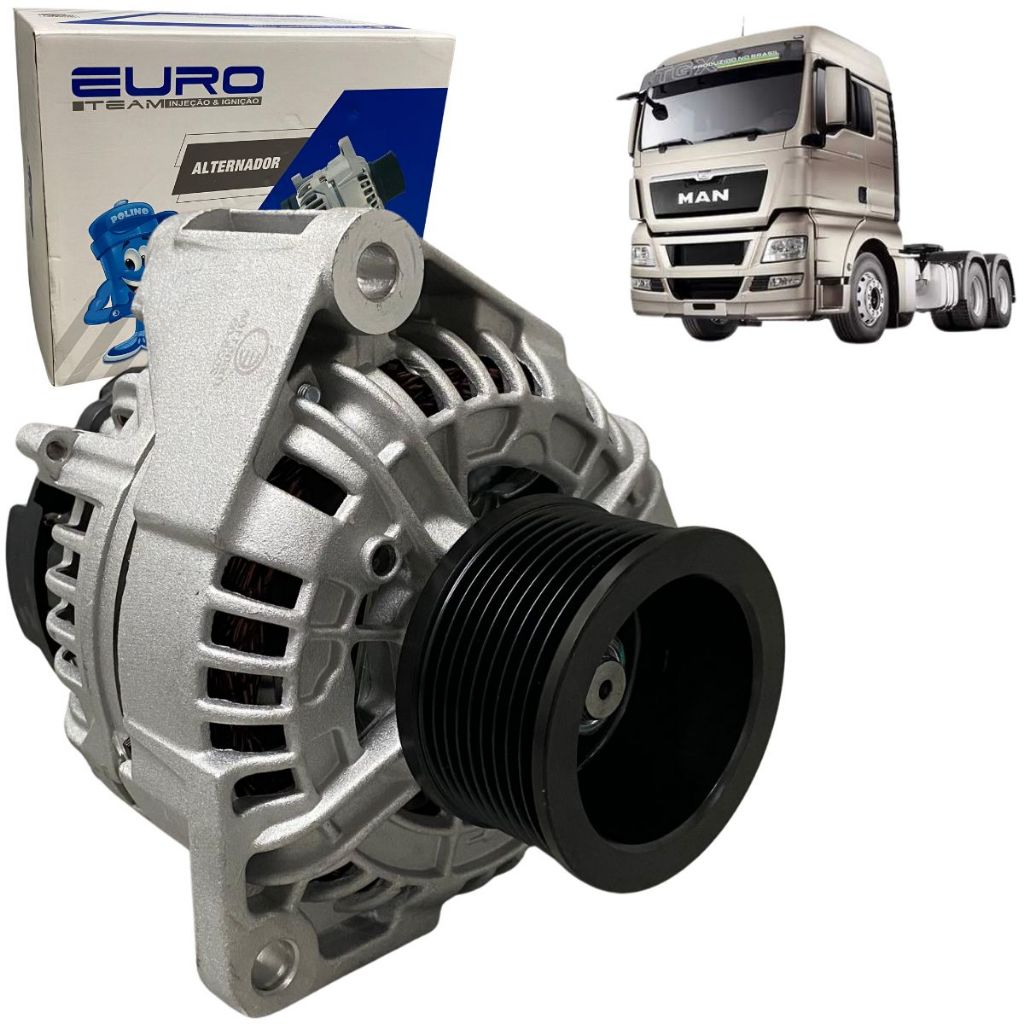 Alternador Para Mercedes Benz Axor Atego Actros 24v 110a 70605110a Euro