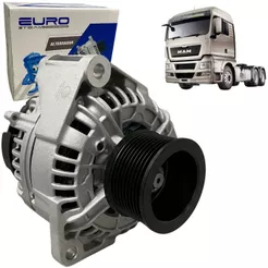 Alternador Para Mercedes Benz Axor Atego Actros 24v 110a 70605110a Euro