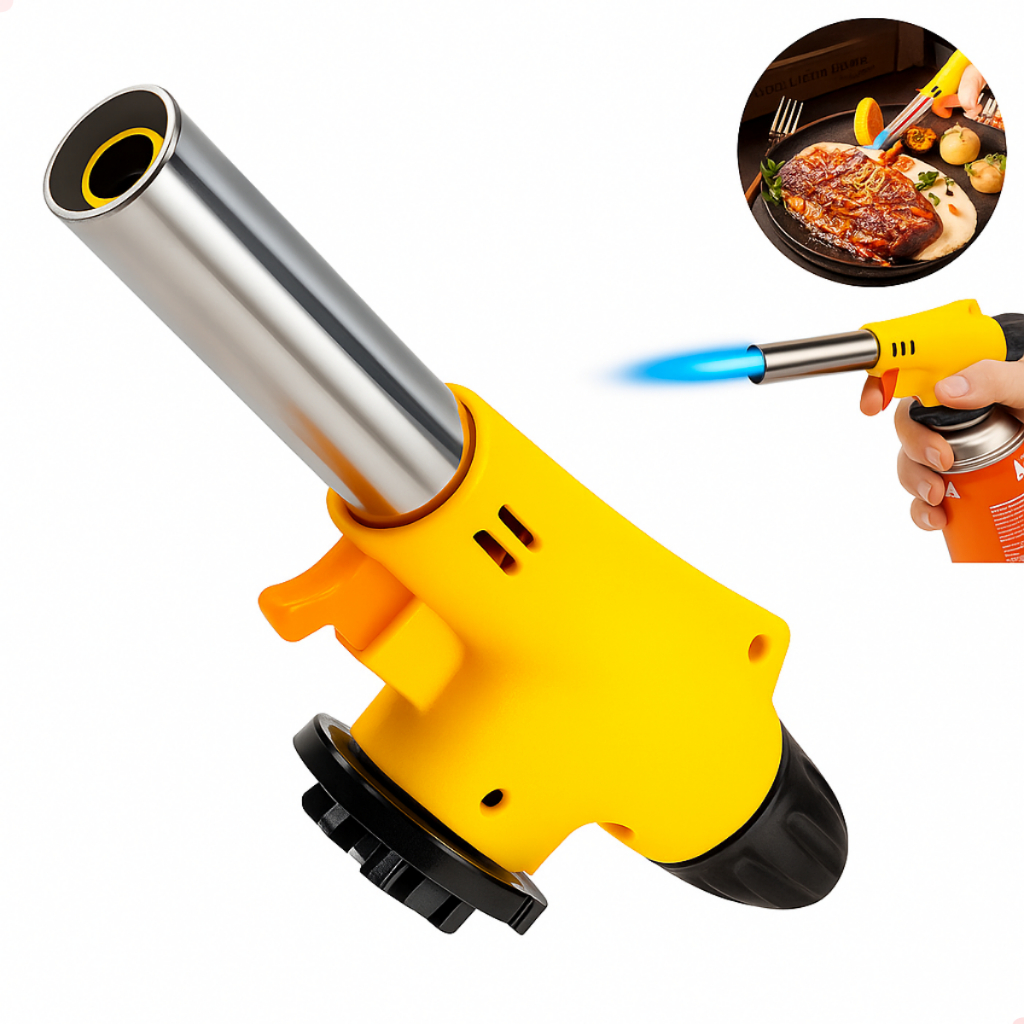 Maçarico Gourmet Maçarico Culinário Portátil Recarregável Para Cozinha Para Flambar Profissional