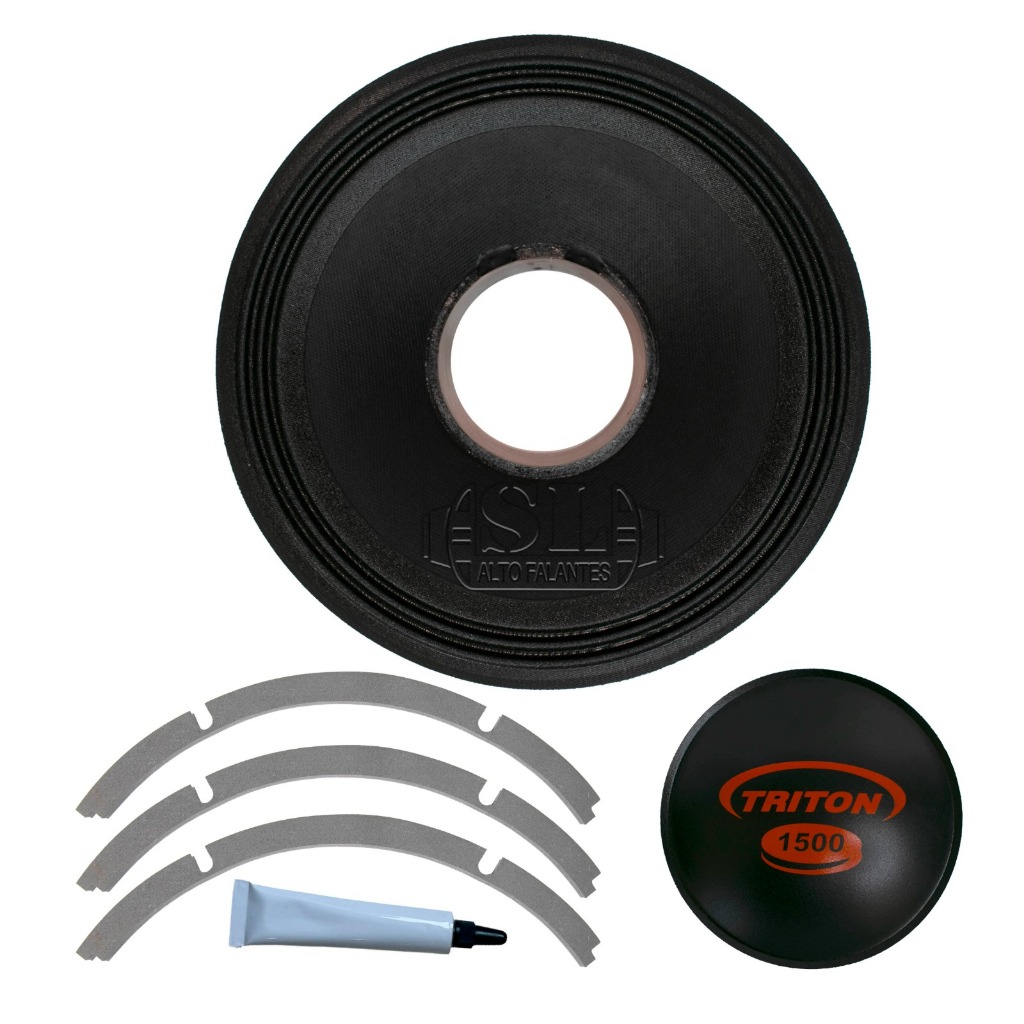 2 Kit Reparo Sl Compatível Com Triton 1500 De 12 pol 4 omhs