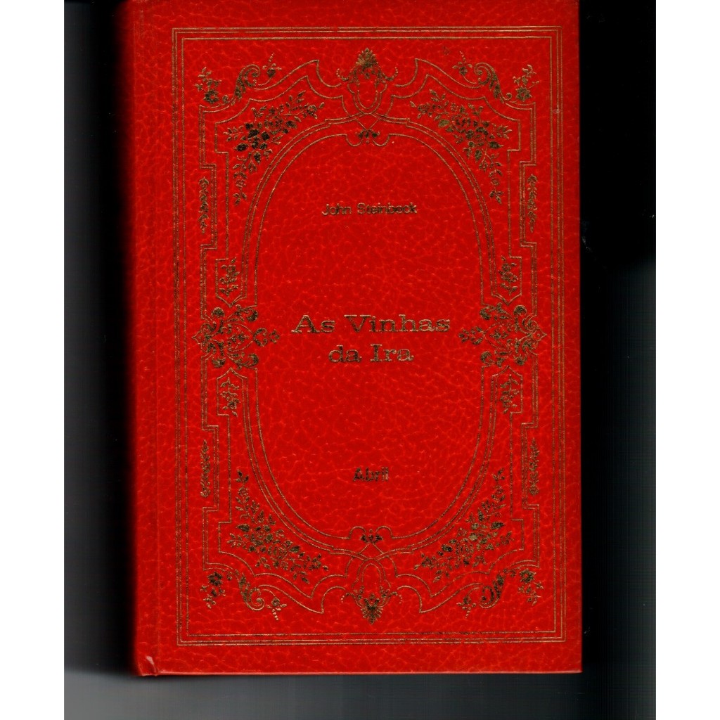 Livro As Vinhas da Ira, de John Steinbeck