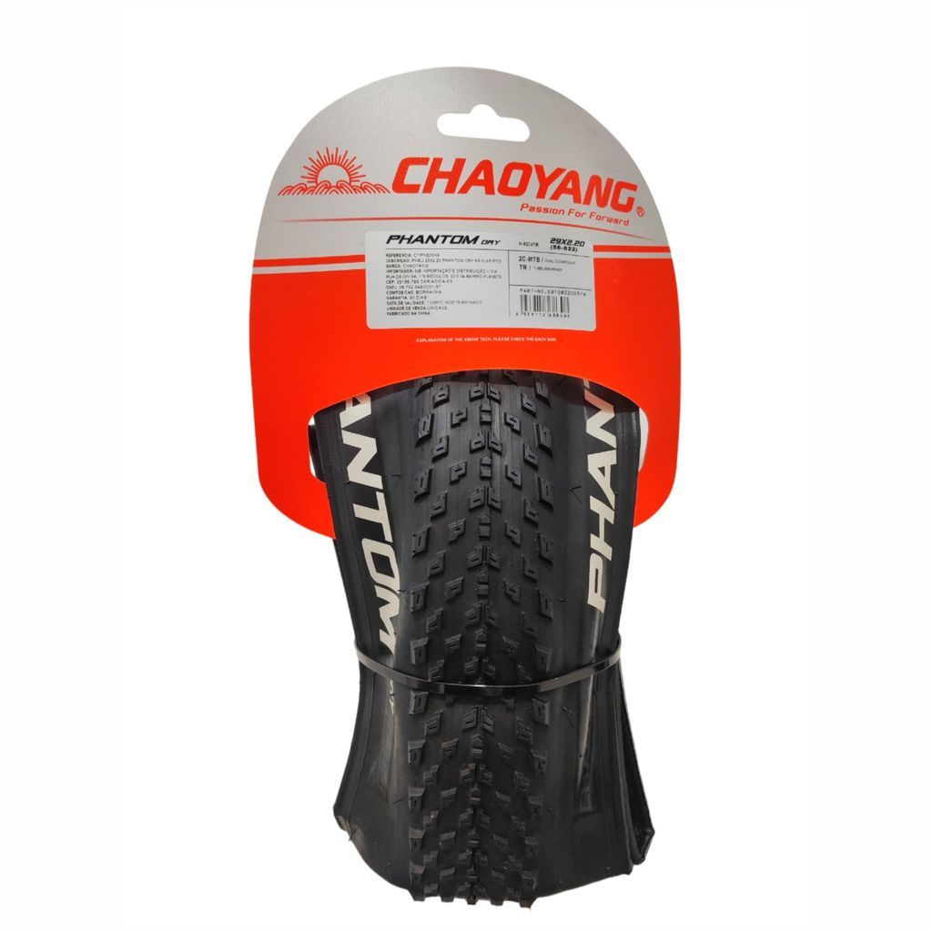 Pneu MTB Chaoyang Phantom Dry Aro 29x2.20 2c Kevlar Tubeless em Oferta na Shopee