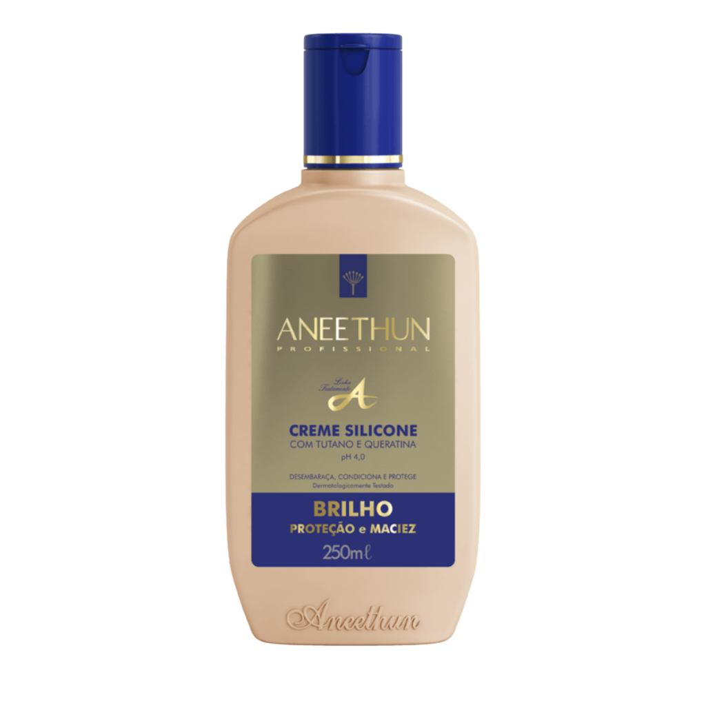Creme de Silicone Brilho Linha A Tratamento Aneethun 250ml