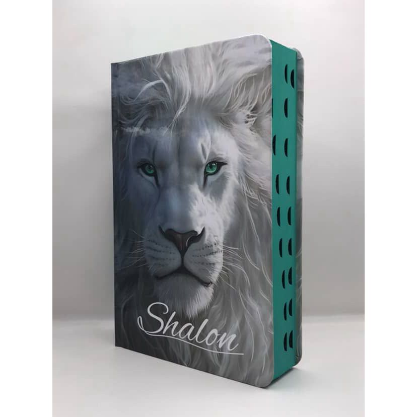 Bíblia Sagrada Tamanho Grande com Harpa Palavras de Jesus em Vermelho Capa Dura Leão Shalon em Oferta na Shopee