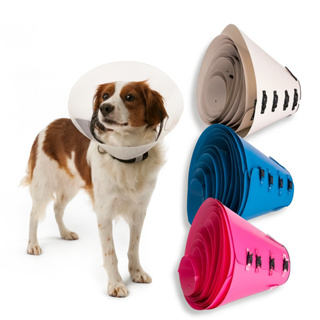 Kit 5 ou 10 Colares Elizabetanos Para Cachorro e Gato Pós Operatório Anti Lambida Atacado em Oferta na Shopee