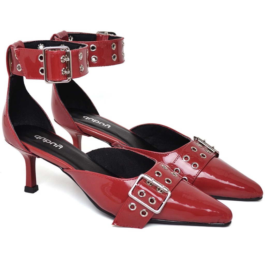 Sapato Scarpin Feminino Red Cherry ZAYA Dubuy 1312DB em Oferta na Shopee