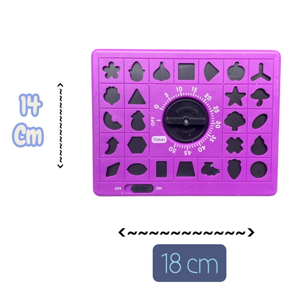 Brinquedo Educativo de Encaixe – Jogo de Formas com Timer (26 Peças) — imagem 2 de 2