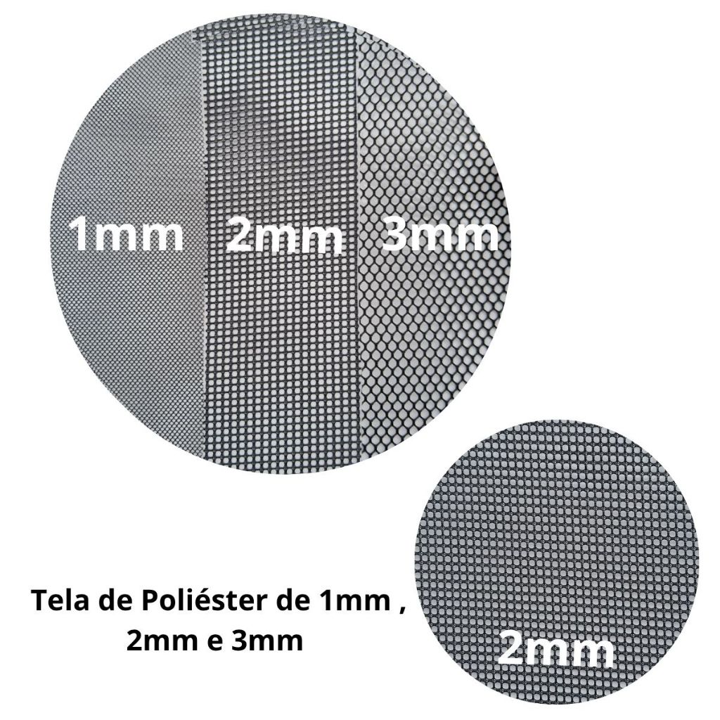 Tela de Poliéster 1mm , 2mm , 3mm Na Medida de 2m x1,50m — imagem 2 de 2