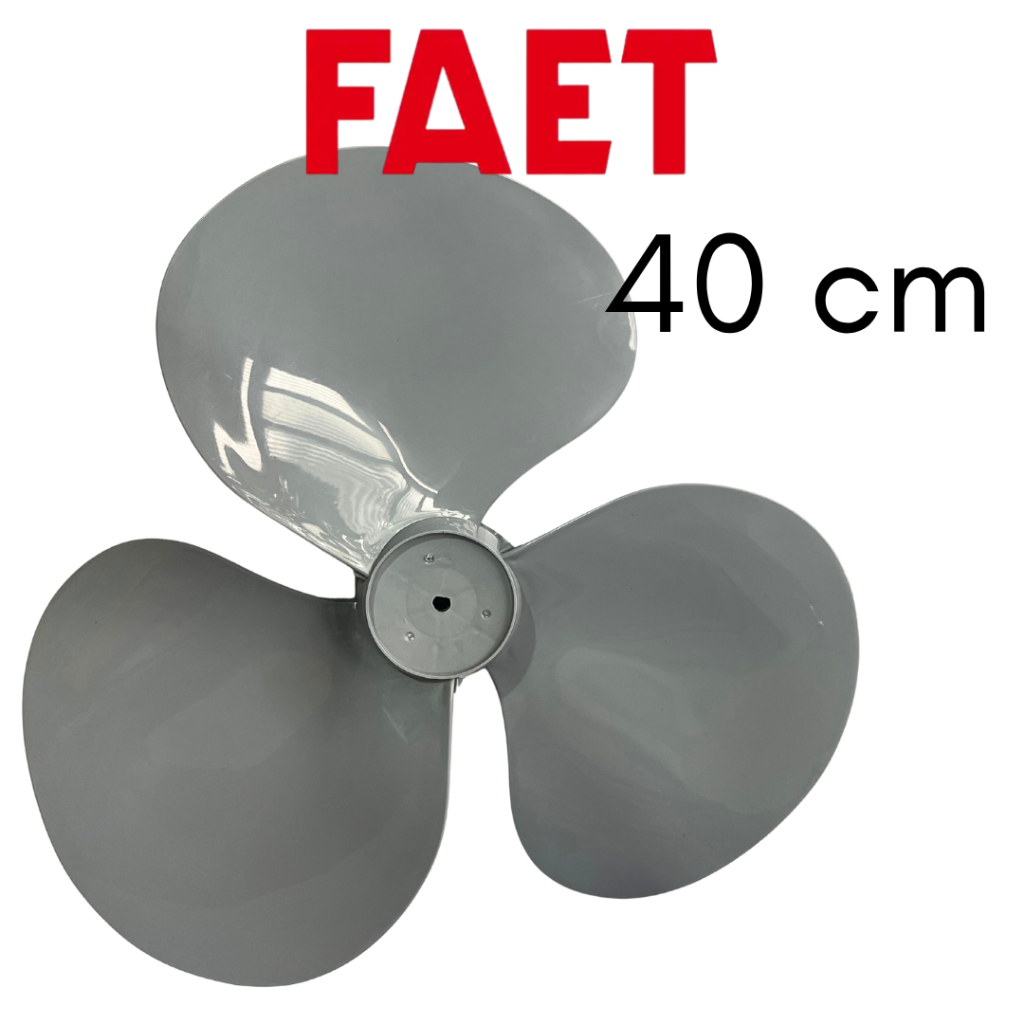 Hélice para ventilador FAET 40 cm  3 pás Resistente em Oferta na Shopee