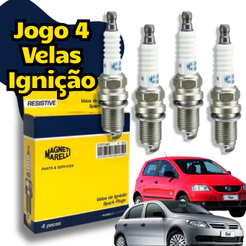 Jogo De Vela Gol Fox Voyage Saveiro 1.0 1.6 8v G5 G6 K7rtcmm