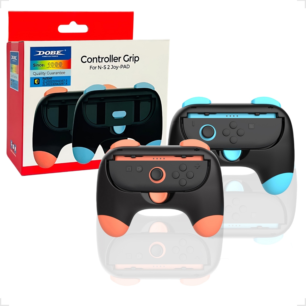 Suporte De Controle Par de Grip Esquerdo E Direito Para Controle Joy-Pad Do Nintendo Switch 2