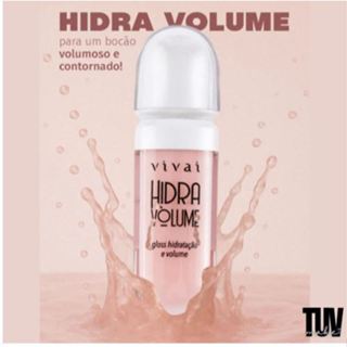 Hidra Gloss Líquido Labial Volume E Hidratante Vivai em Oferta na Shopee