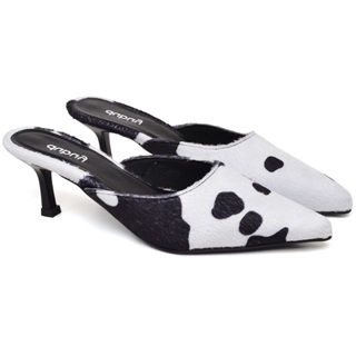 Sapato Feminino Mule Animal Print Vaca HAILY Dubuy 1314DB em Oferta na Shopee
