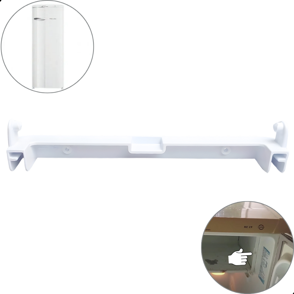 Suporte da porta do congelador geladeira electrolux re28 rde30 re26