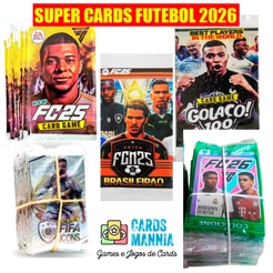 Kit 100 Cards Sortidos Futebol - Fifa 25 + Fifa Icons + Brasileirão + Fifa 26 + Top jogadores
